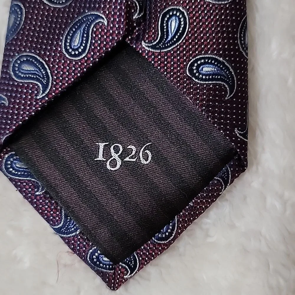 Black Brown 1826 Silk‎ Tie 63